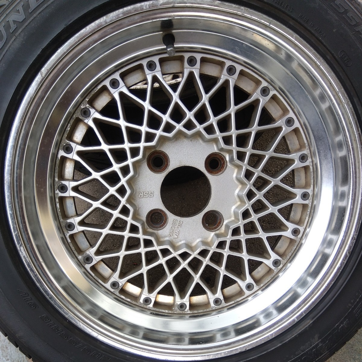 SSR スピードスター 当時物 フォーミュラメッシュ 深リム 旧車 16 