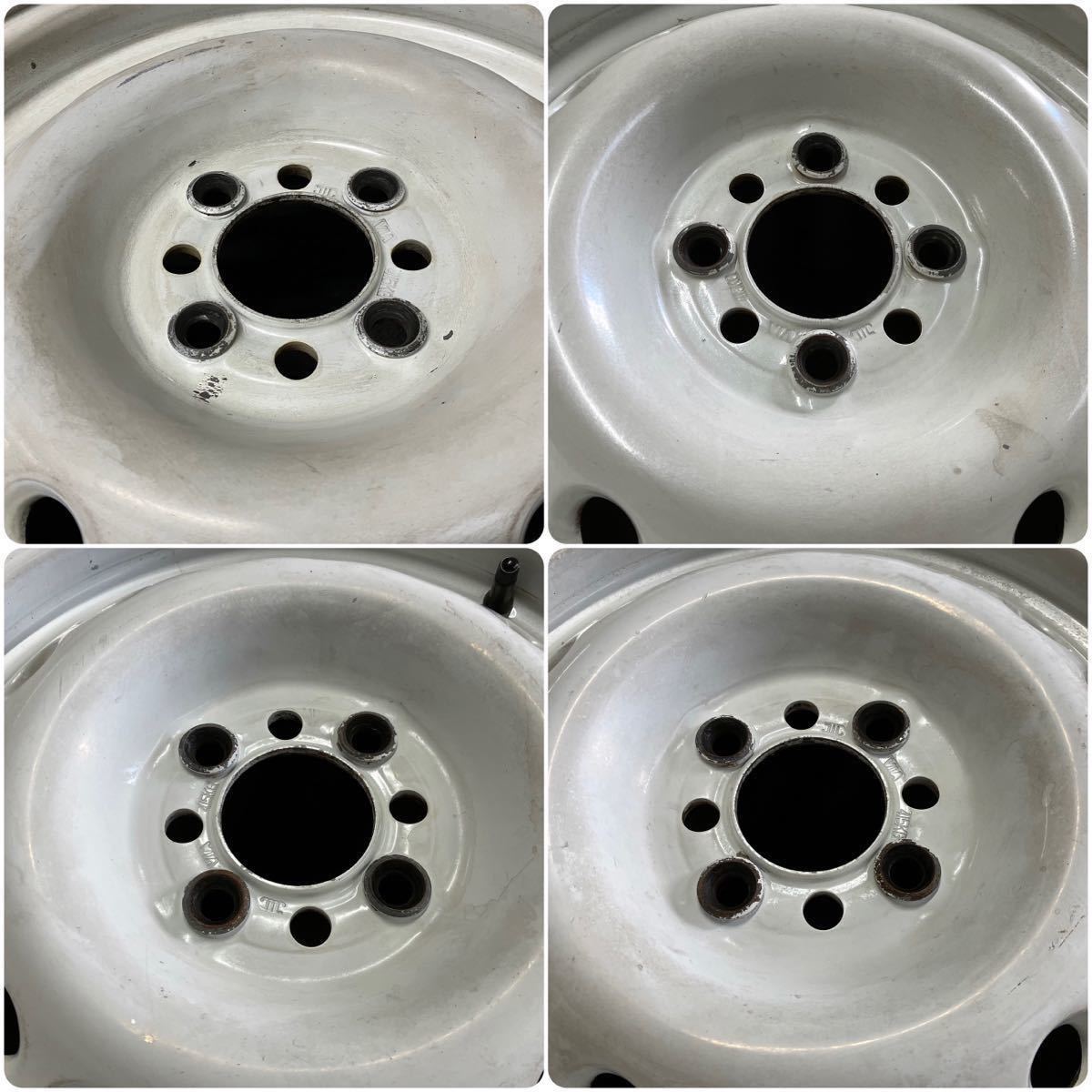スーパーラップ R14 5.5J+38 6J+38 4穴 PCD100 M12 ハブ64 14インチ