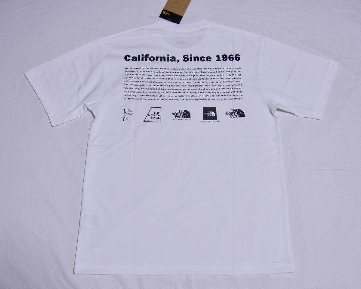 ▲ノースフェイス 速乾半袖TシャツS寸/ バックプリント NT32332 新品
