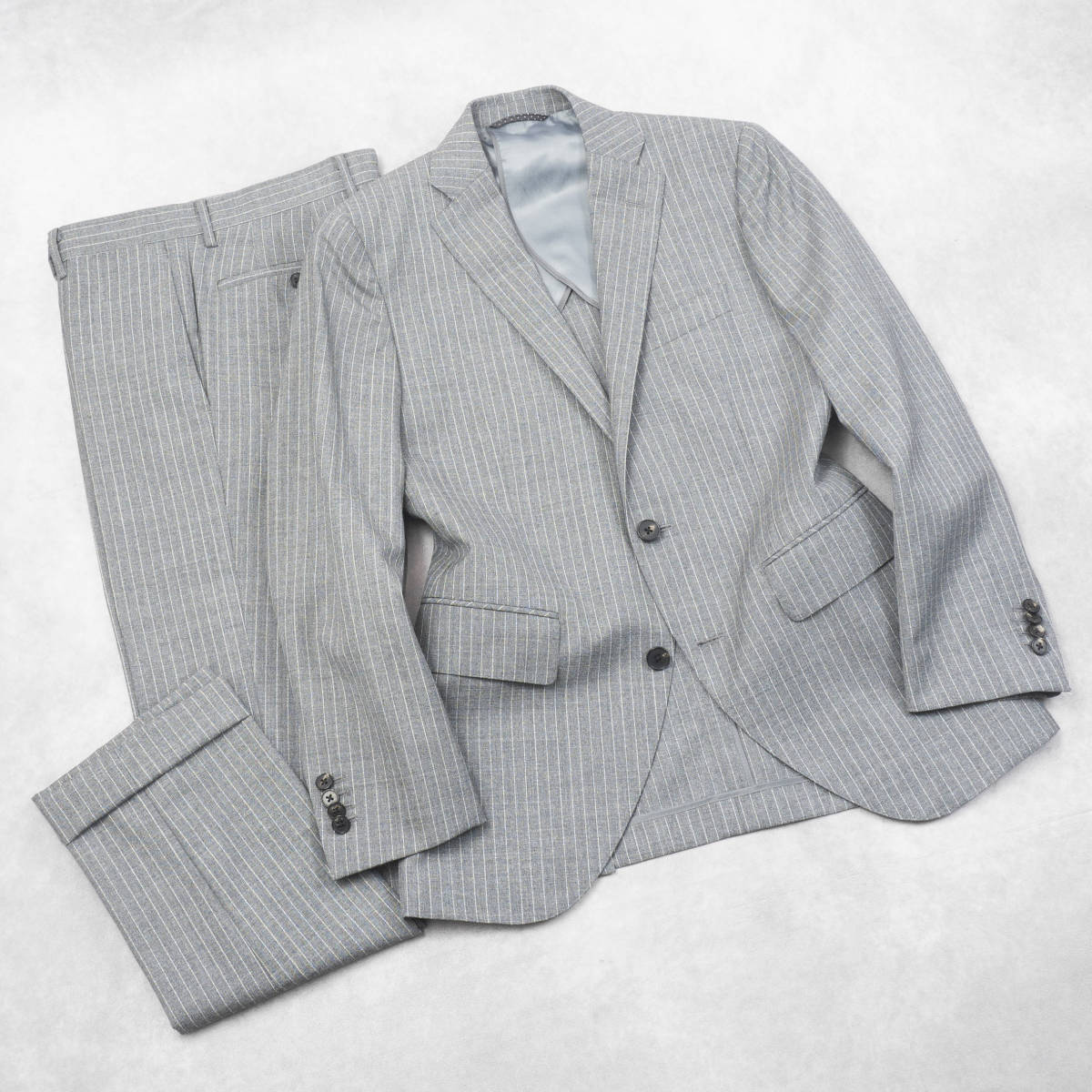 上質カノニコ生地『THE SUIT COMPANY』春夏セットアップスーツ 160-8D 