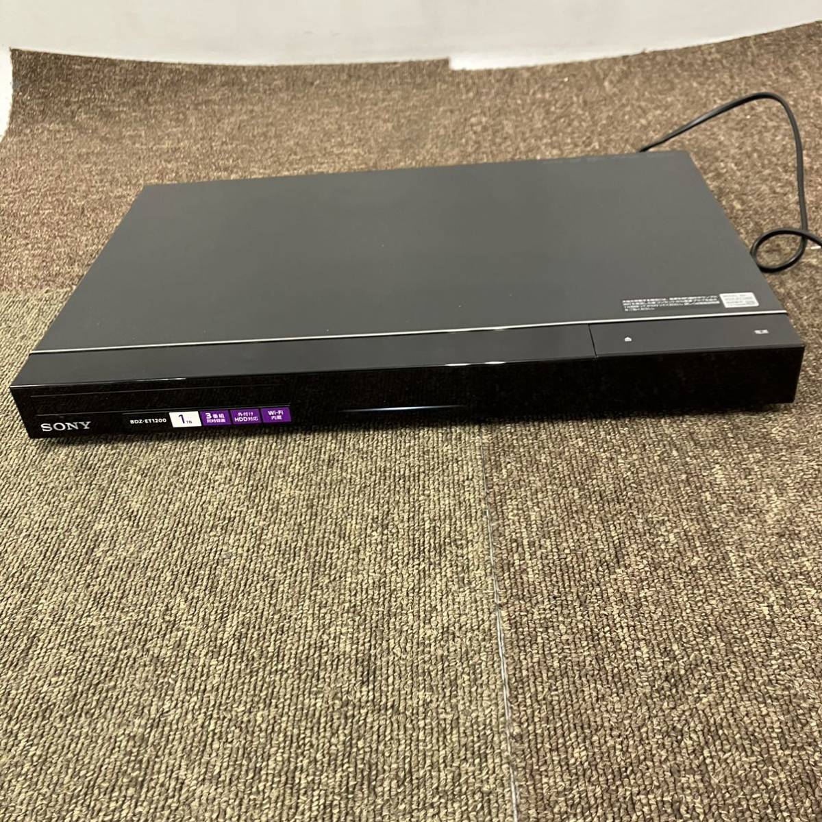 人気SALE，2025 &times; SONYソニーブルーレイレコーダー BDZ-ET1200 1TB 3番組同時録画 外付けHDD対応 wi-fi内蔵(ソニー)｜売買されたオークション情報、yahooの商品情報をアーカイブ公開 - オークファン ソニー