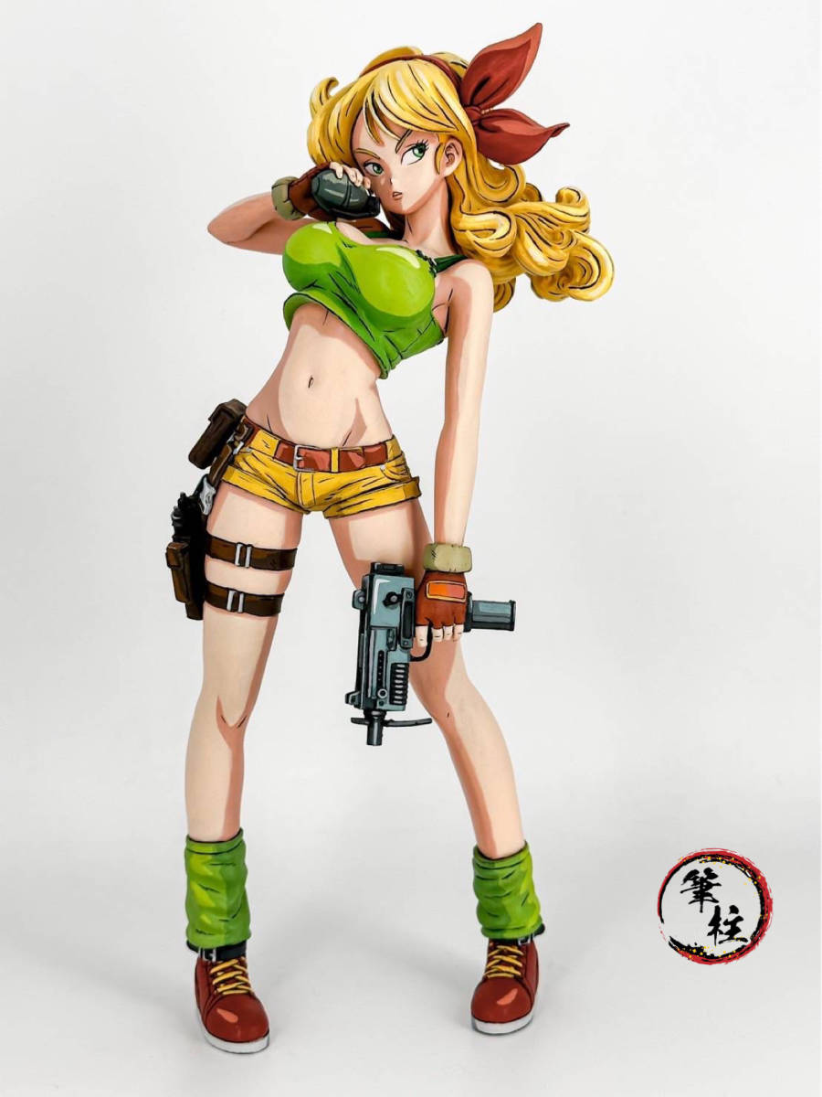 二次元彩色 リペイント ドラゴンボール GLITTER＆GLAMOURS LUNCHI フィギュア ノーマルカラー ランチ DRAGONBALL 2次元塗装 