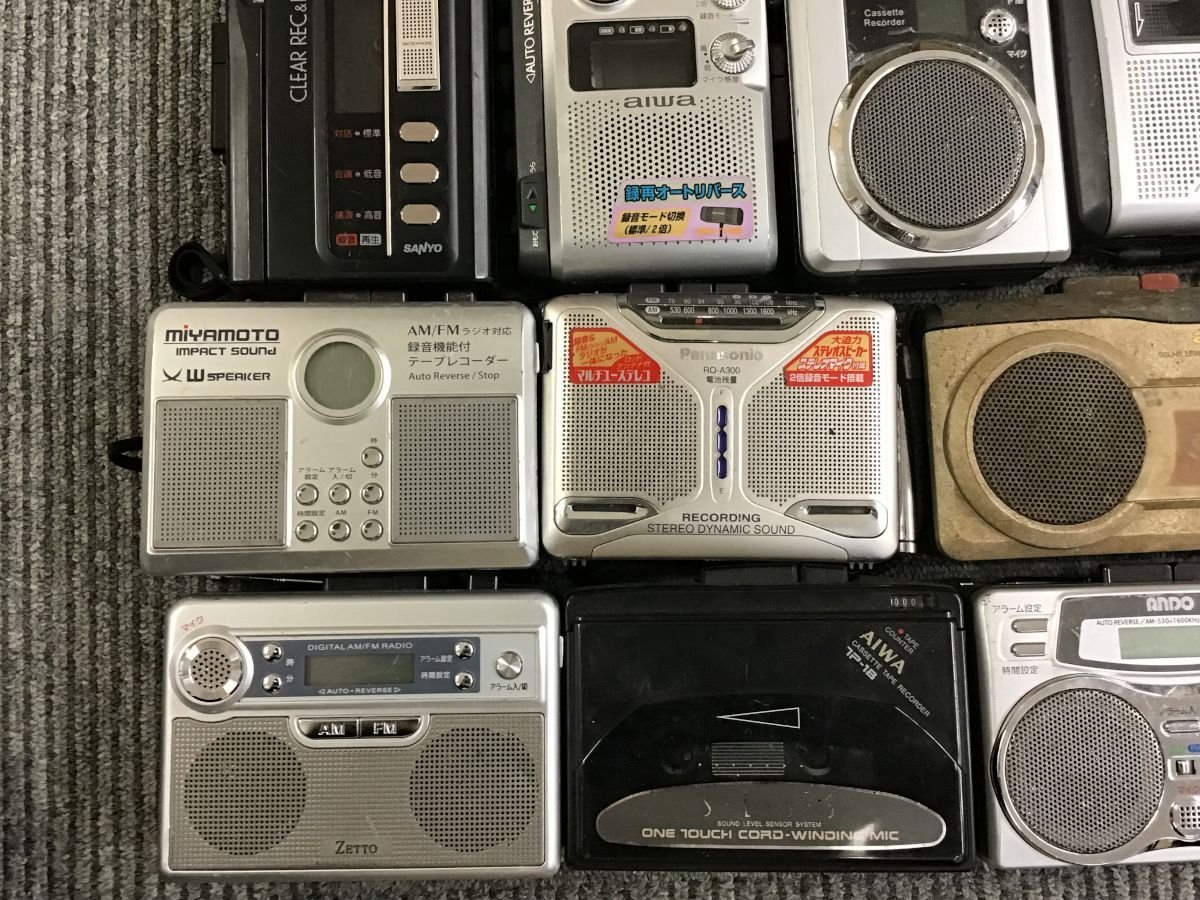 良品：TP-530 aiwa アイワ カセットテープレコーダー 遅し