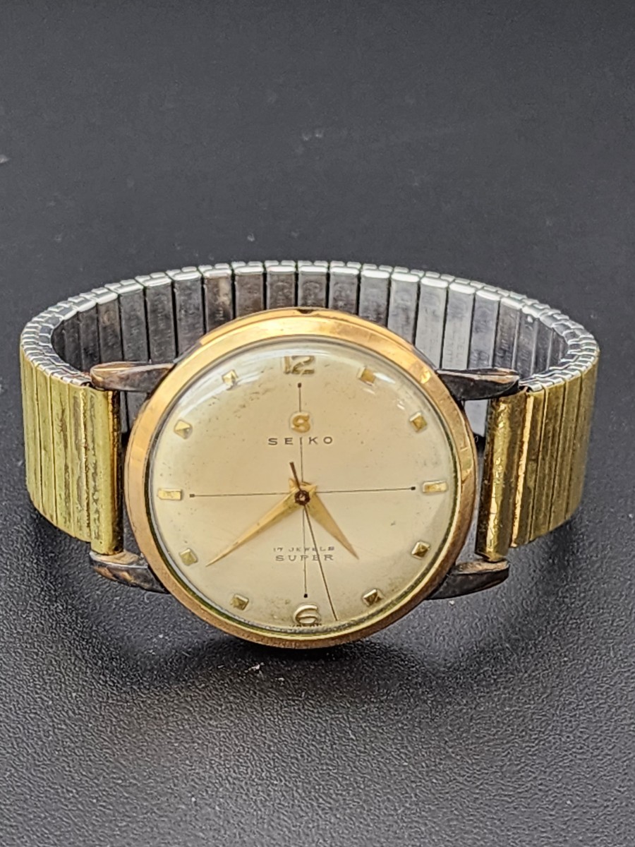 SEIKO SUPER セイコー スーパー 手巻き ⁄ アンティーク 1950年代 手 
