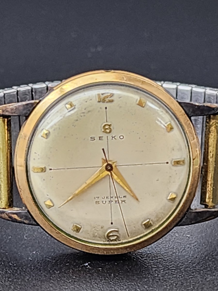 SEIKO SUPER セイコー スーパー 手巻き ⁄ アンティーク 1950年代 手 