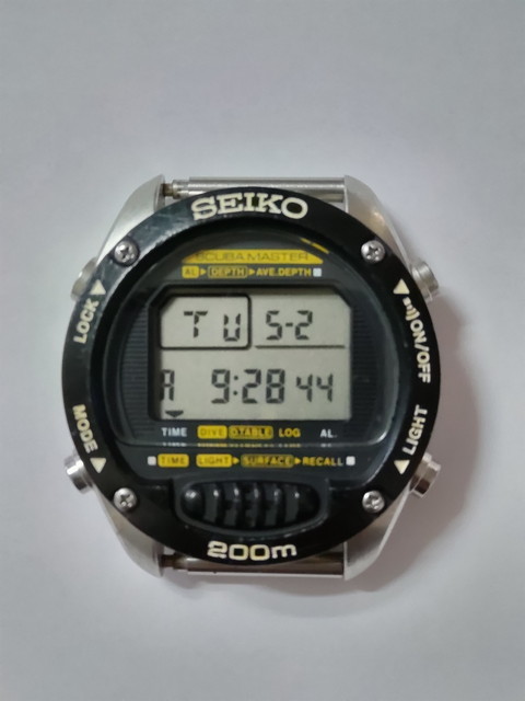 セイコー スキューバマスター SEIKO SCUBA MASTER M705-5A00 デジタル メンズ腕時計