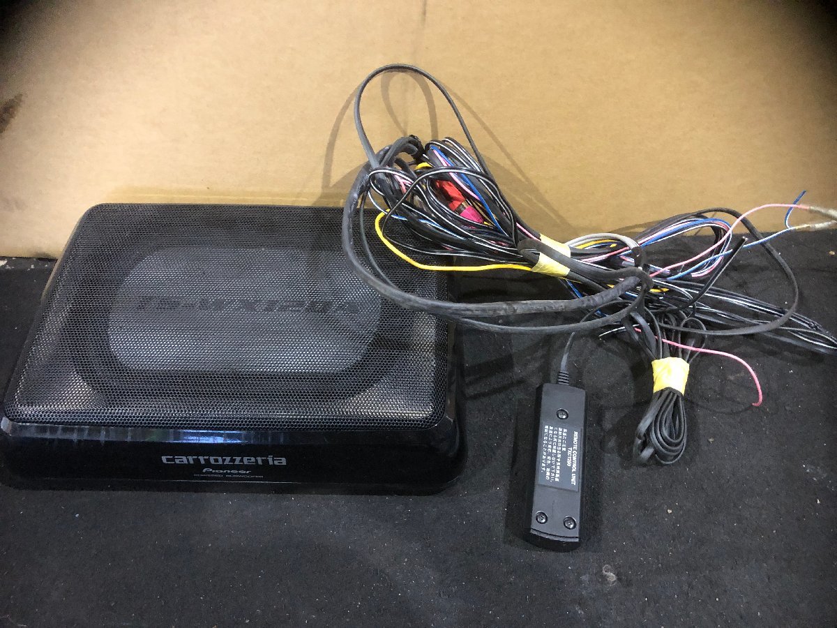 カロッツェリア【carrozzeria】サブウーハー TS-WX120A