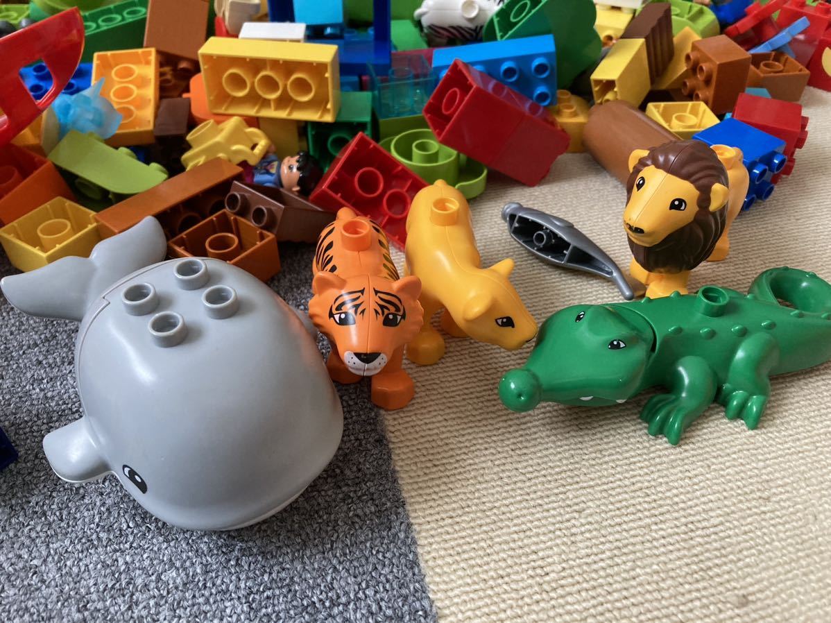 レゴデュプロ まとめて レゴ LEGO レゴブロック クジラ とら 飛行機 