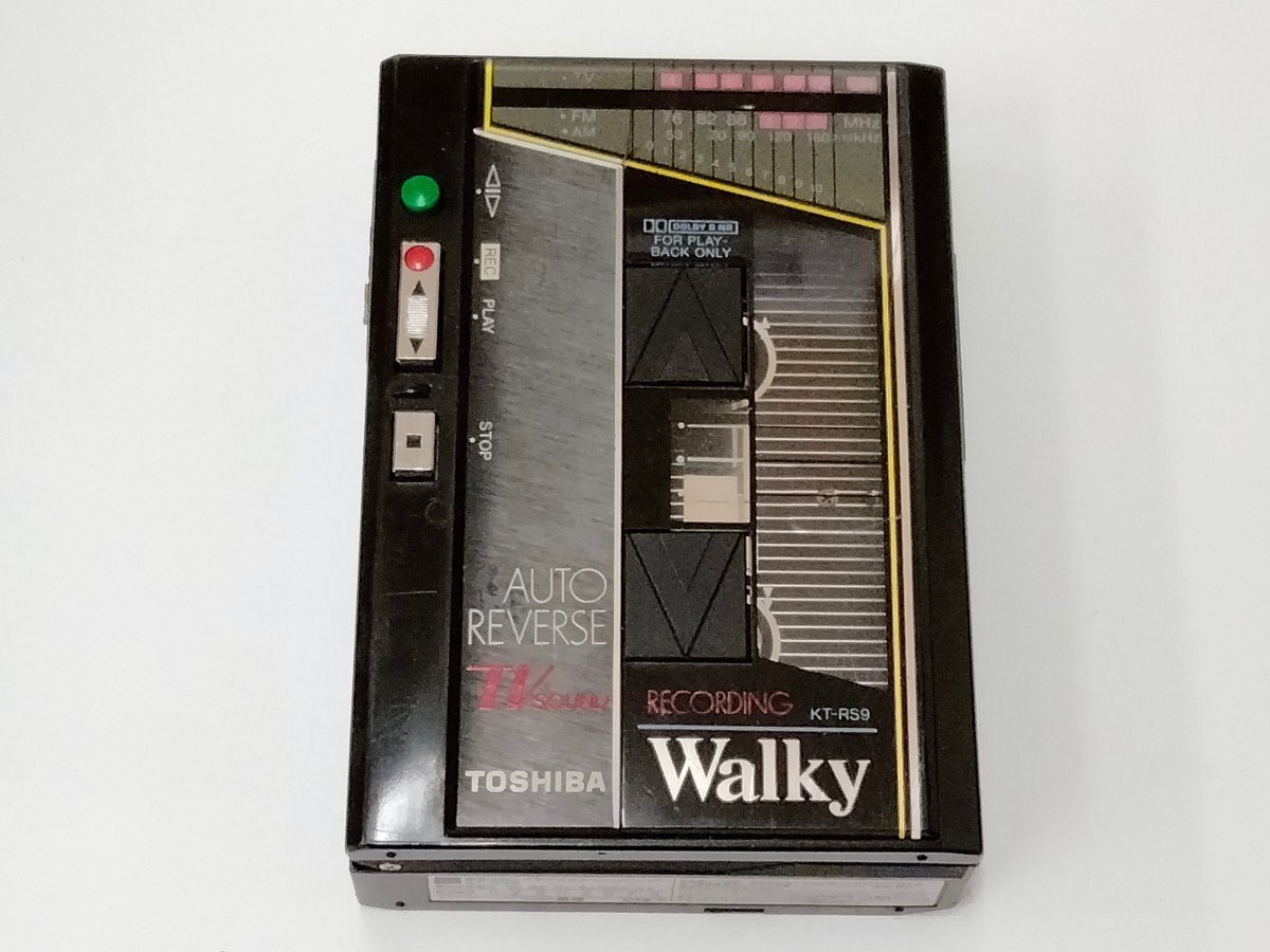 オーディオ機器 カセットレコーダー Walkey KT-RS9 TOSHIBA 東芝