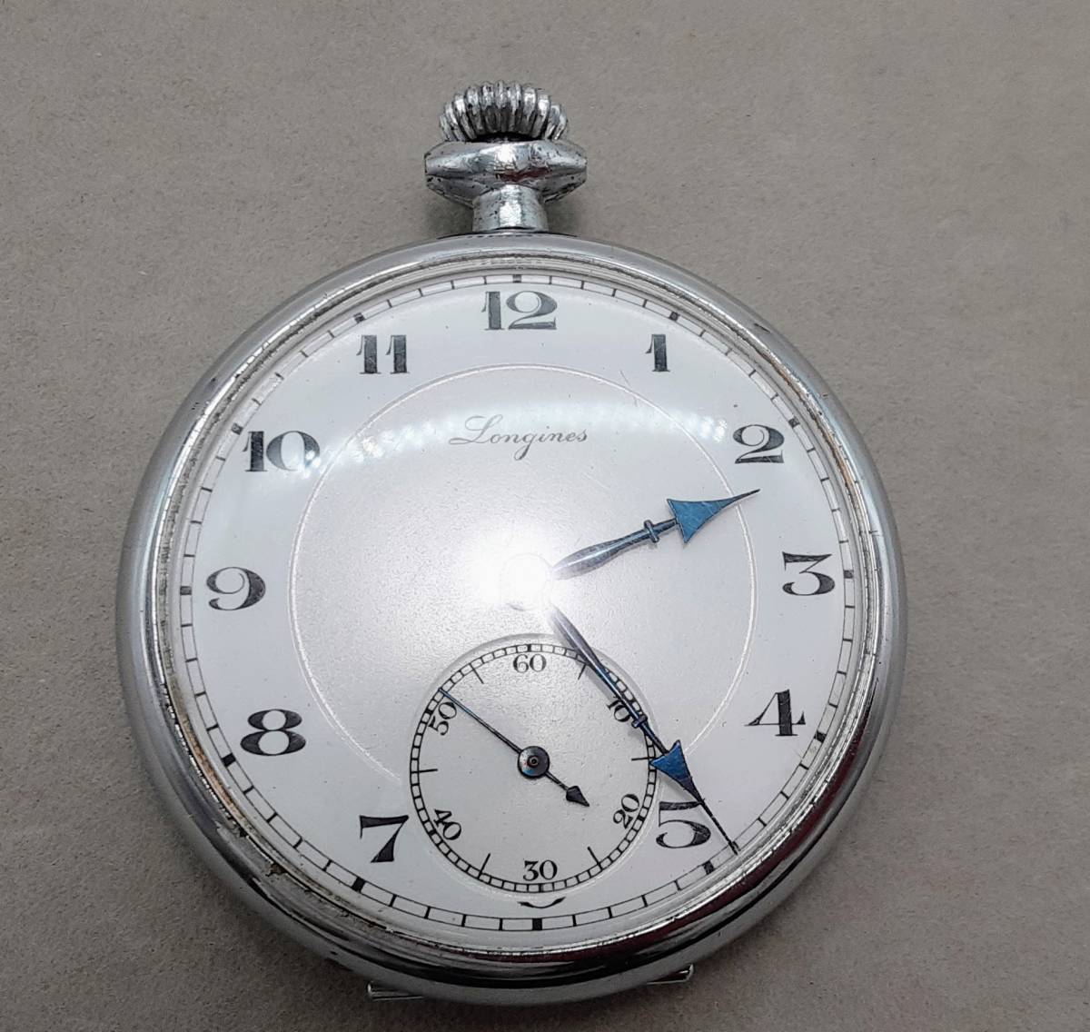 1円☆アンティーク◎稼働LONGINES\u2044ロンジン手巻き 1円 