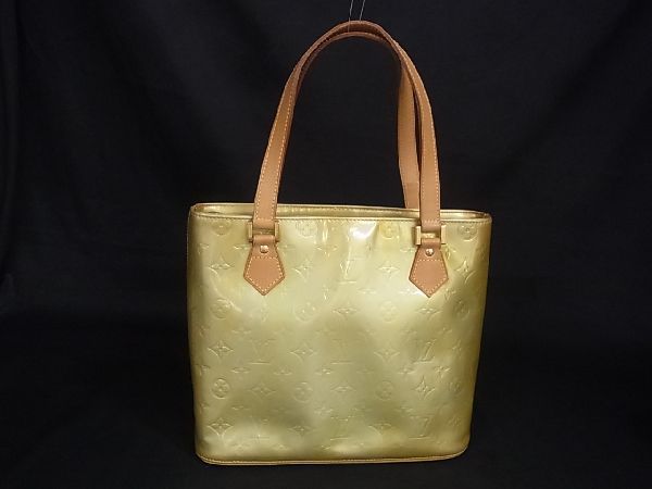 1円 LOUIS VUITTON ルイヴィトン M91218 モノグラムヴェルニ