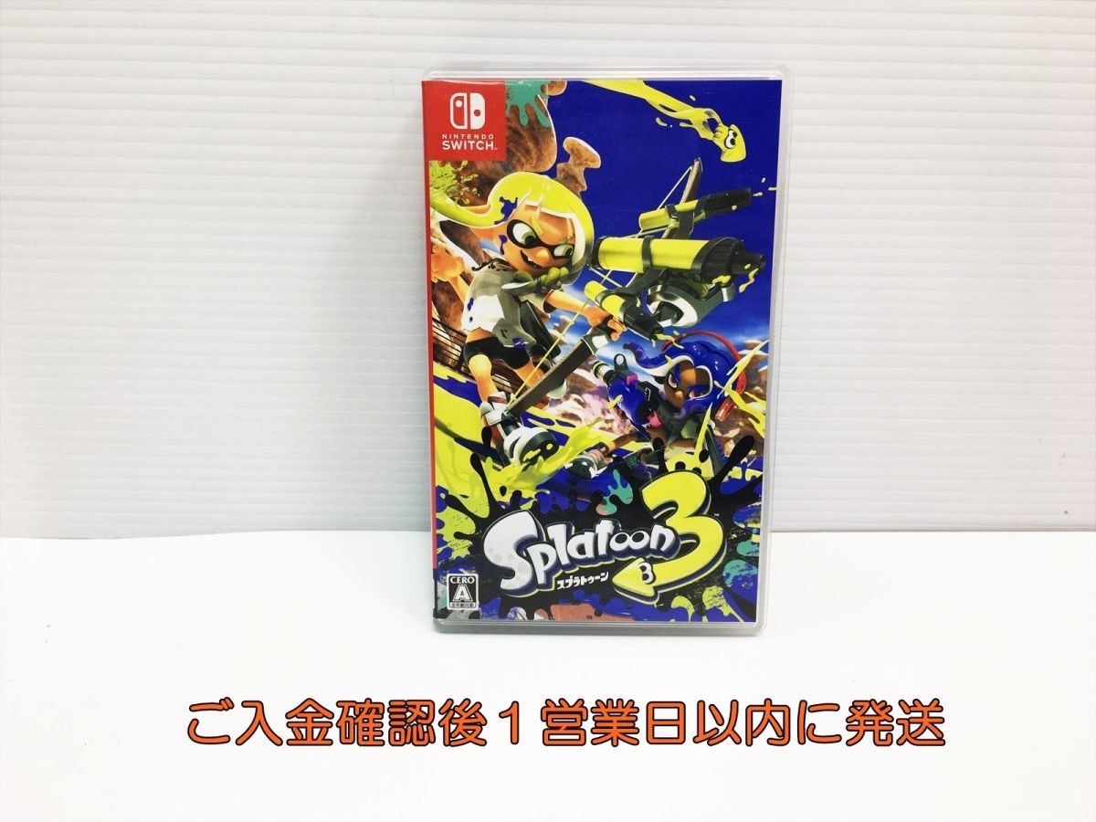 Switch スプラトゥーン3 ゲームソフト 状態良好 1A0117-811tm/G1
