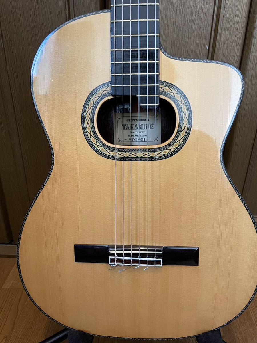 レア takamine PTG-018 エレガットギター GUITARRAS 1981 TAKAMINE 