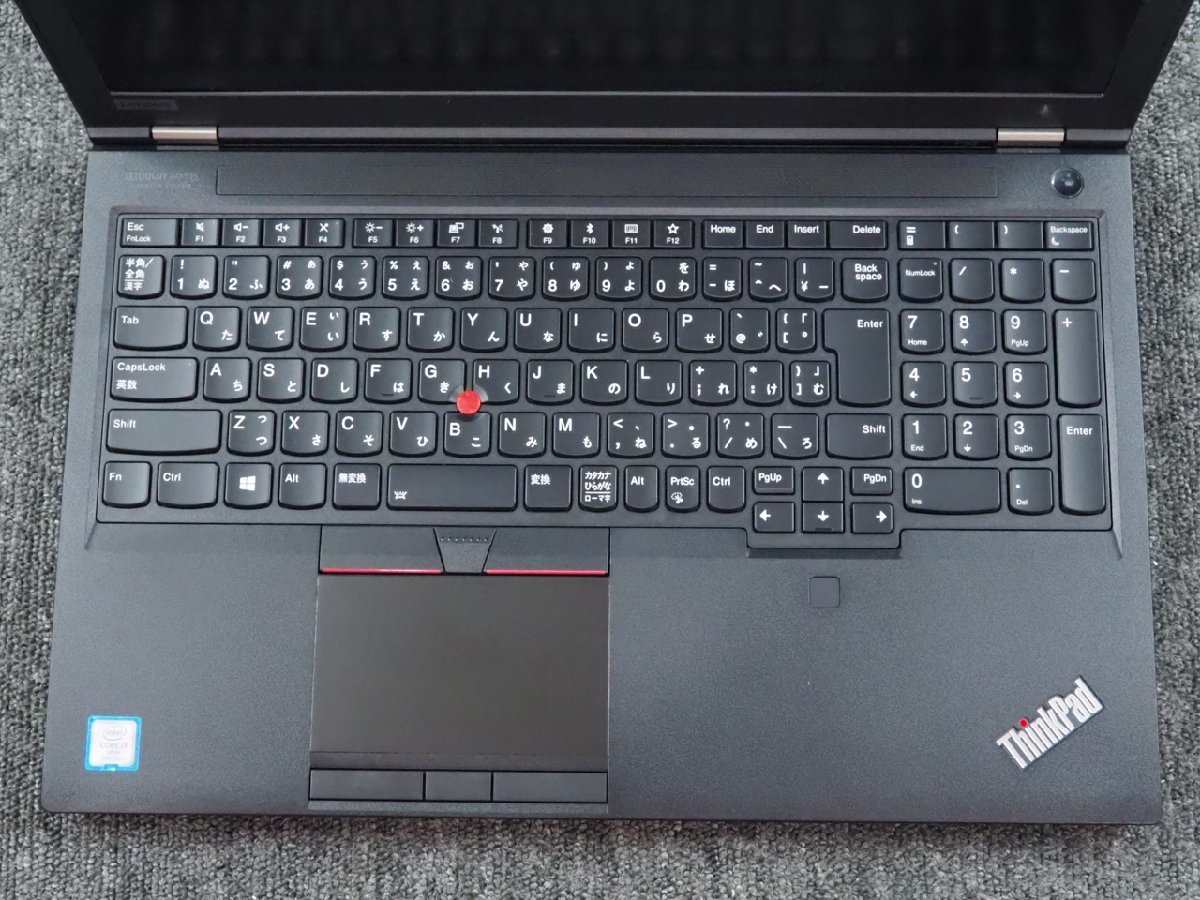P53 Keyboard 341 Win10認証済 Lenovo ThinkPad P53 Core i7-9850H 2.60GHz/16GB/SSD 512GB ...
