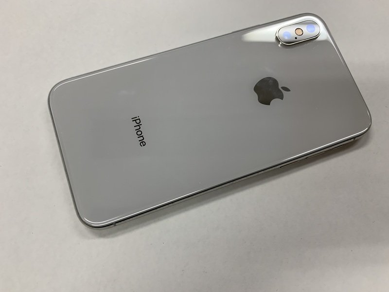 DG665 SIMフリー iPhoneX シルバー 256GB