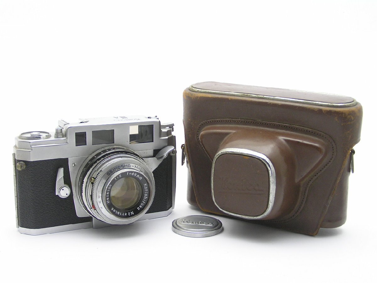☆ハローカメラ☆4093 Konishiroku Konica III A ( Hexanon 48mm F2