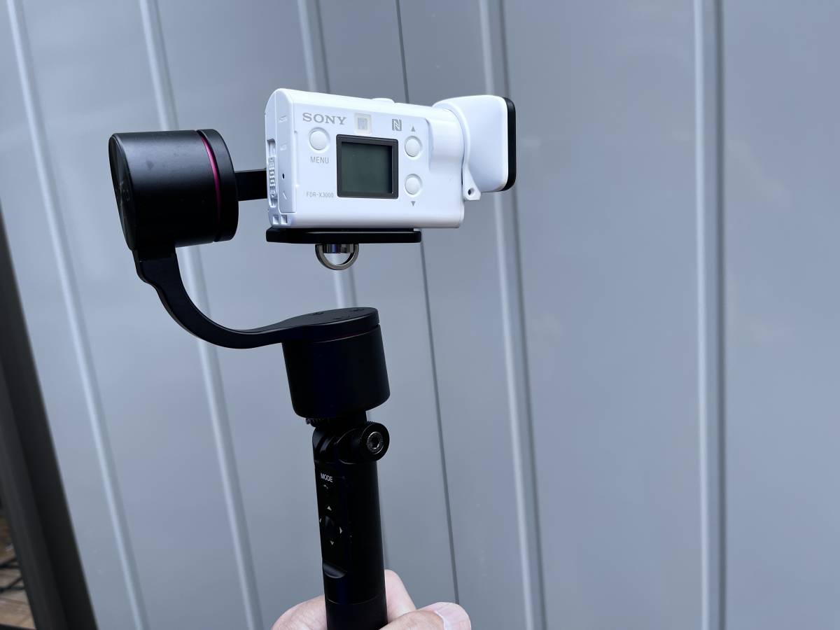  SONY アクションカム FDR-X3000 専用３軸ジンバル付(ソニー)｜売買されたオークション情報、yahooの商品情報をアーカイブ公開 - オークファン ソニー