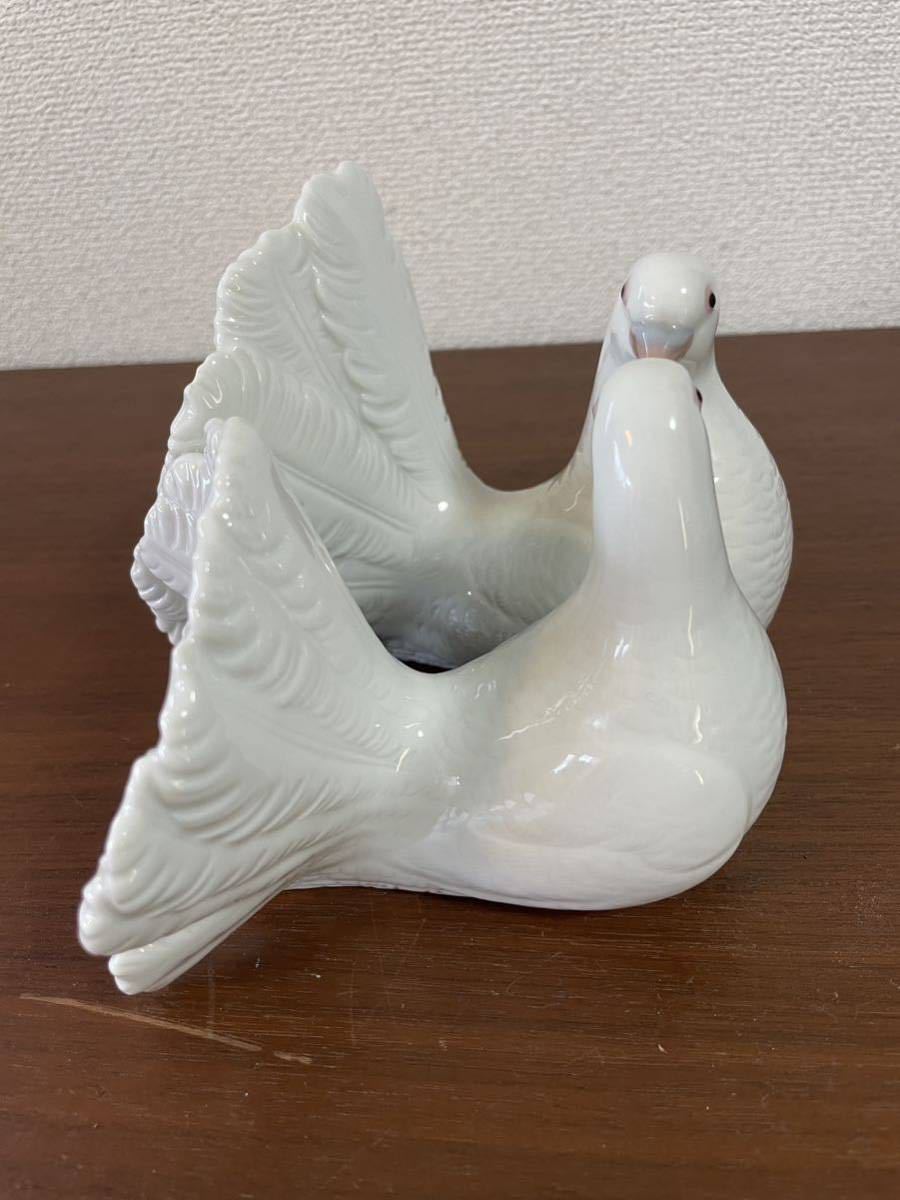 リヤドロ つがいの鳩 ☆絶版☆美品☆