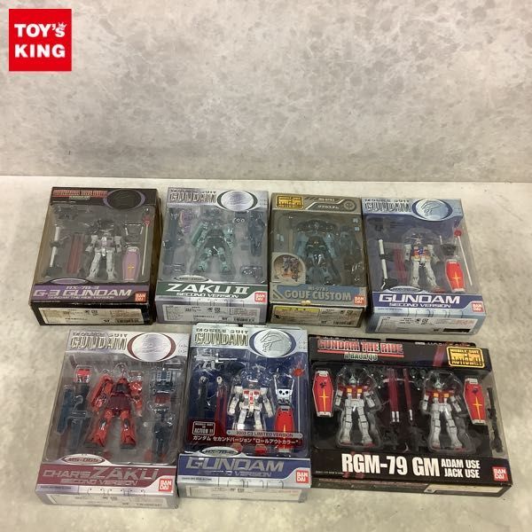 1円〜 訳あり バンダイ MIA RX-78-2 ガンダム セカンドバージョン、シャア専用ザク SECOND VERSION、ジム アダム機&ジャック機 他