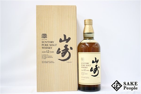 ◇注目! サントリー 山崎 12年 ピュアモルト 向獅子マーク 750ml 43