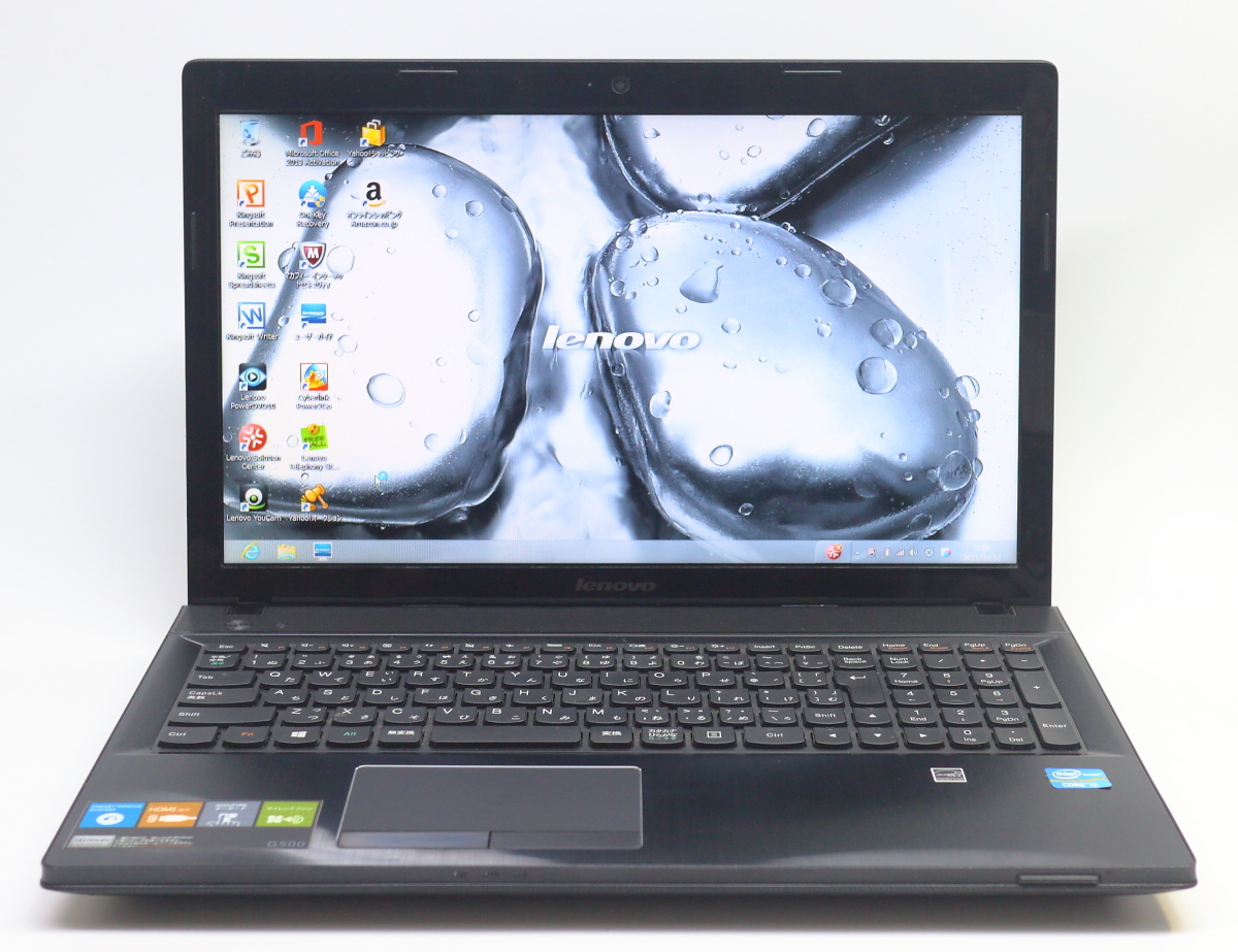 Lenovo G500 ノートパソコン メモ8G SSDで快適 Office付き Lenovo