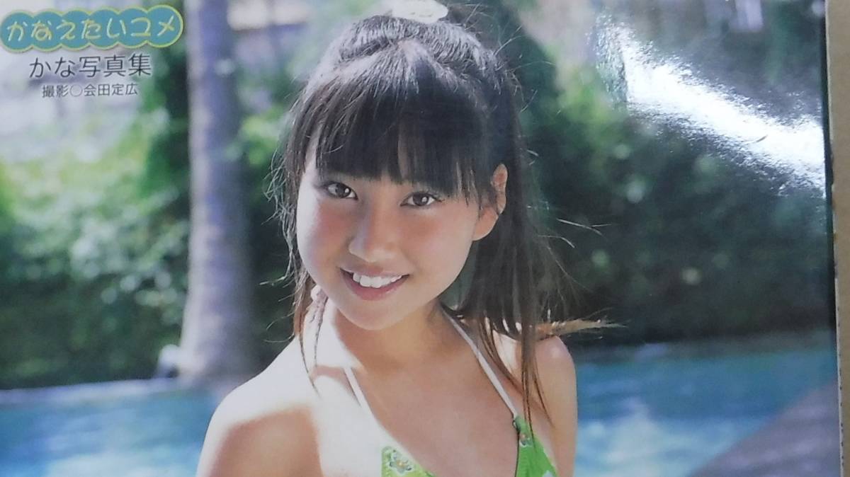 Bb2089-b 本　かな写真集 かなえたいユメ 　会田定広　心交社