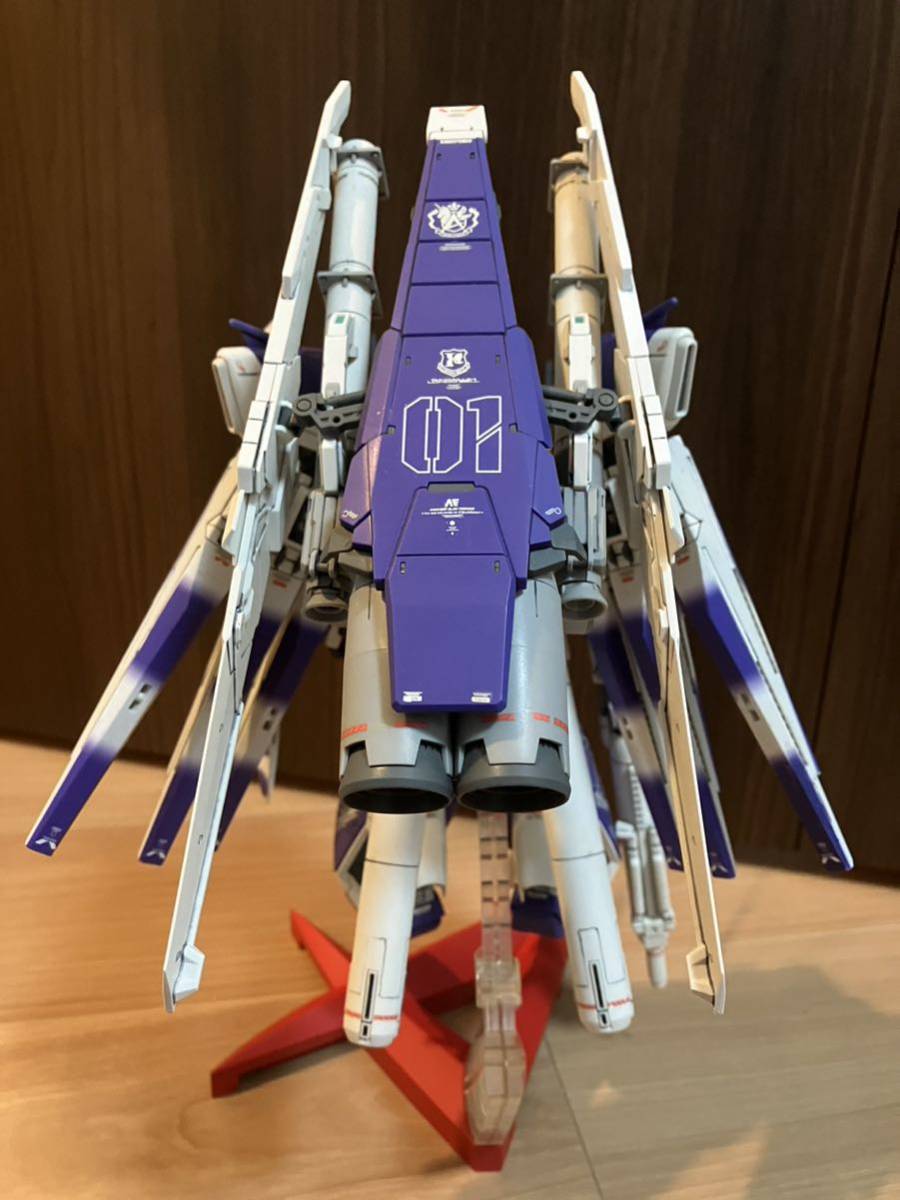塗装済 MG Hi νガンダム ver ka H.W.S 艶消し仕上げ(完成品)｜売買され