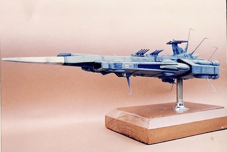 ワンフェス 限定 KITTY HAWK 1/1000 アンドロメダⅡ ガレージキット 宇宙戦艦 ヤマト キティーホーク