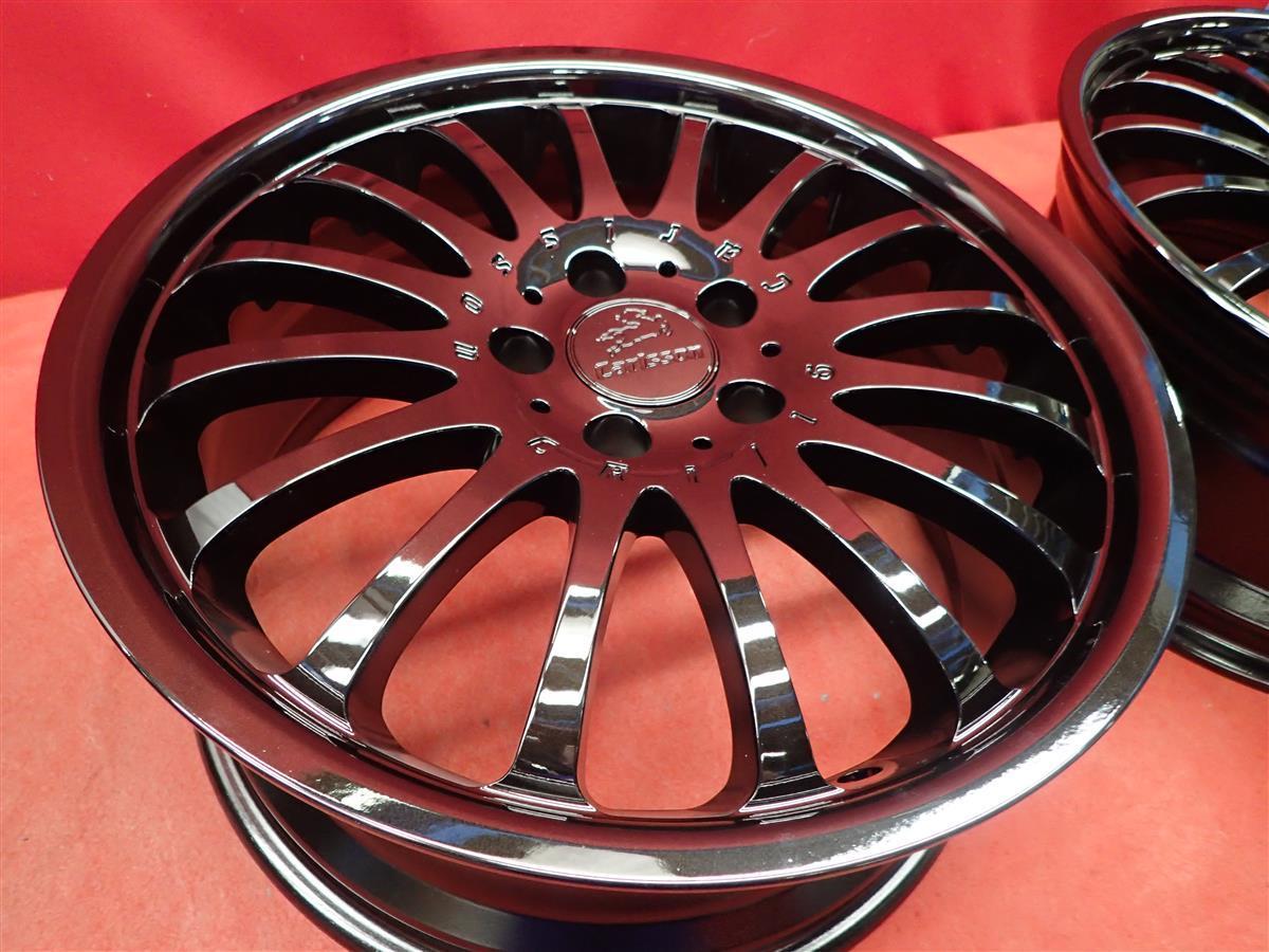 CARLSSON カールソン CR 1/16 ホイール 4本 8J-18 PCD114.3 5穴 +45 ハブ76 ビッグキャリパー対応 クラウンアスリート 等へ aa18 カールソン 1&frasl;16 CR ホイール 16インチ 20インチ