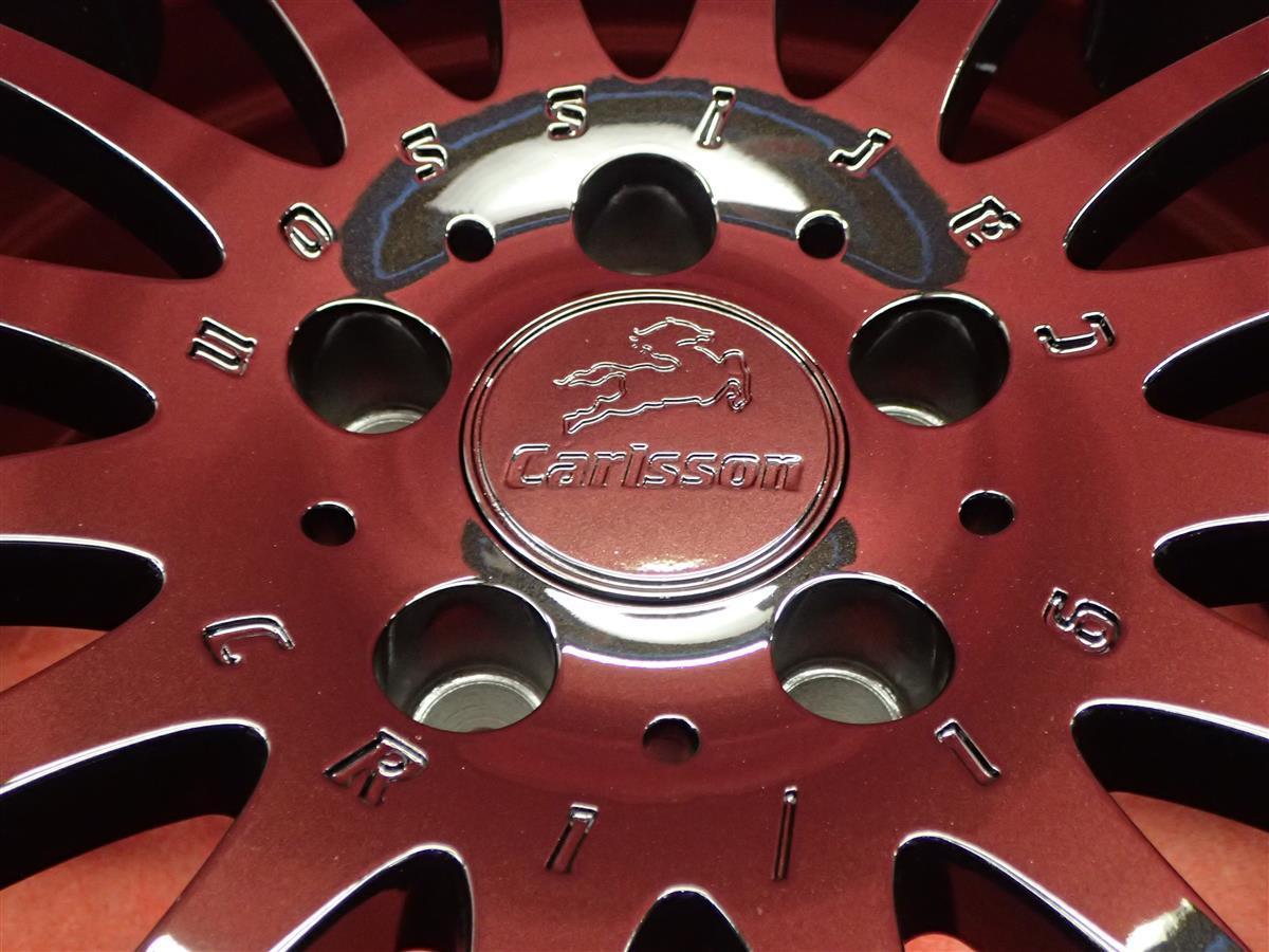 CARLSSON カールソン CR 1/16 ホイール 4本 8J-18 PCD114.3 5穴 +45 ハブ76 ビッグキャリパー対応 クラウンアスリート 等へ aa18 カールソン 1&frasl;16 CR ホイール 16インチ 20インチ