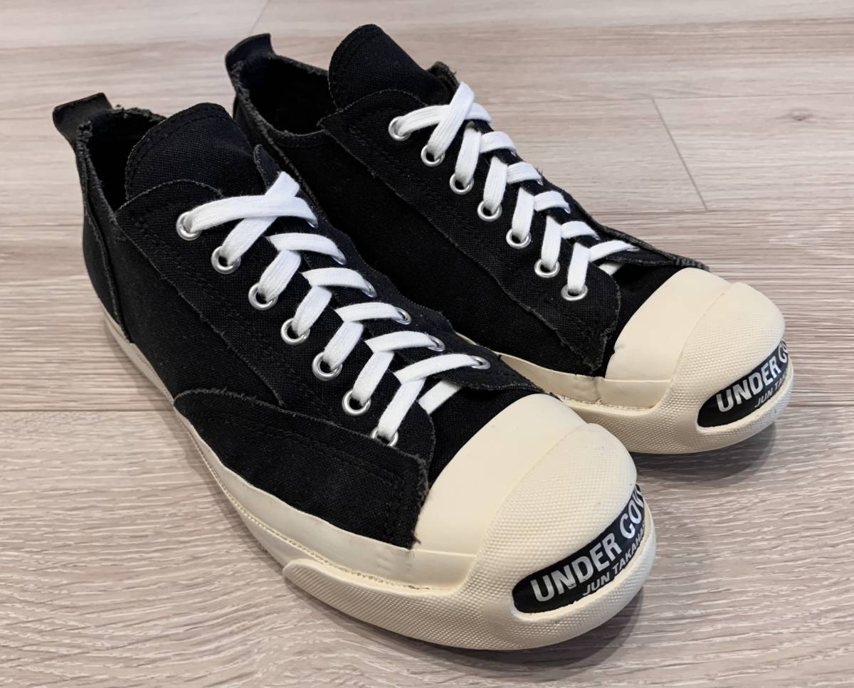 UNDER COVER JACK PURCELL BLACK アンダーカバー ジャックパーセル 