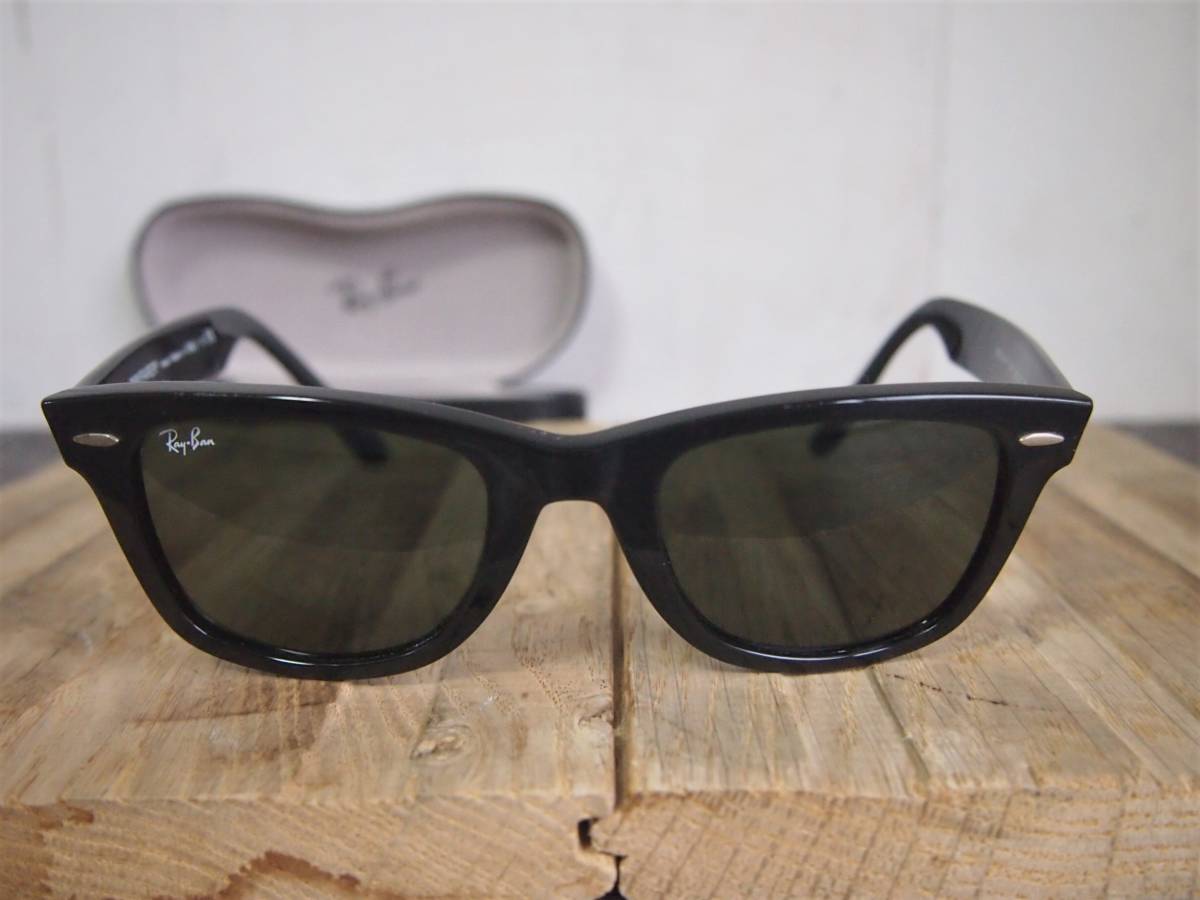 RayBan レイバン RB2140-F WAYFARER フルフィットモデル 52□22 901 G15レンズ ハードケース付属