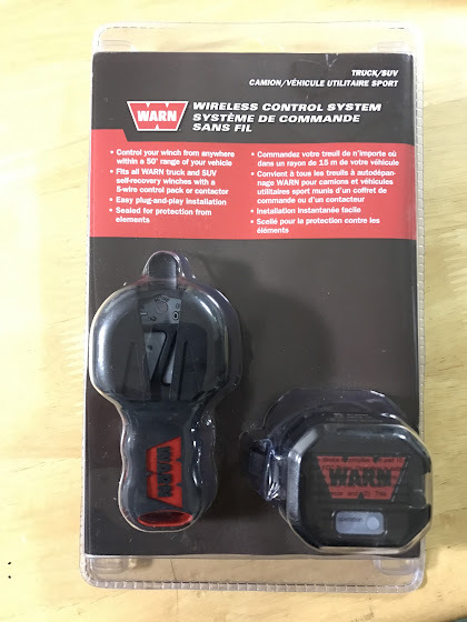 WARN ウォーン 純正 電動 ウインチ ワイヤレス リモート コントローラー 新品 未使用 未開封 送料込 リモコン