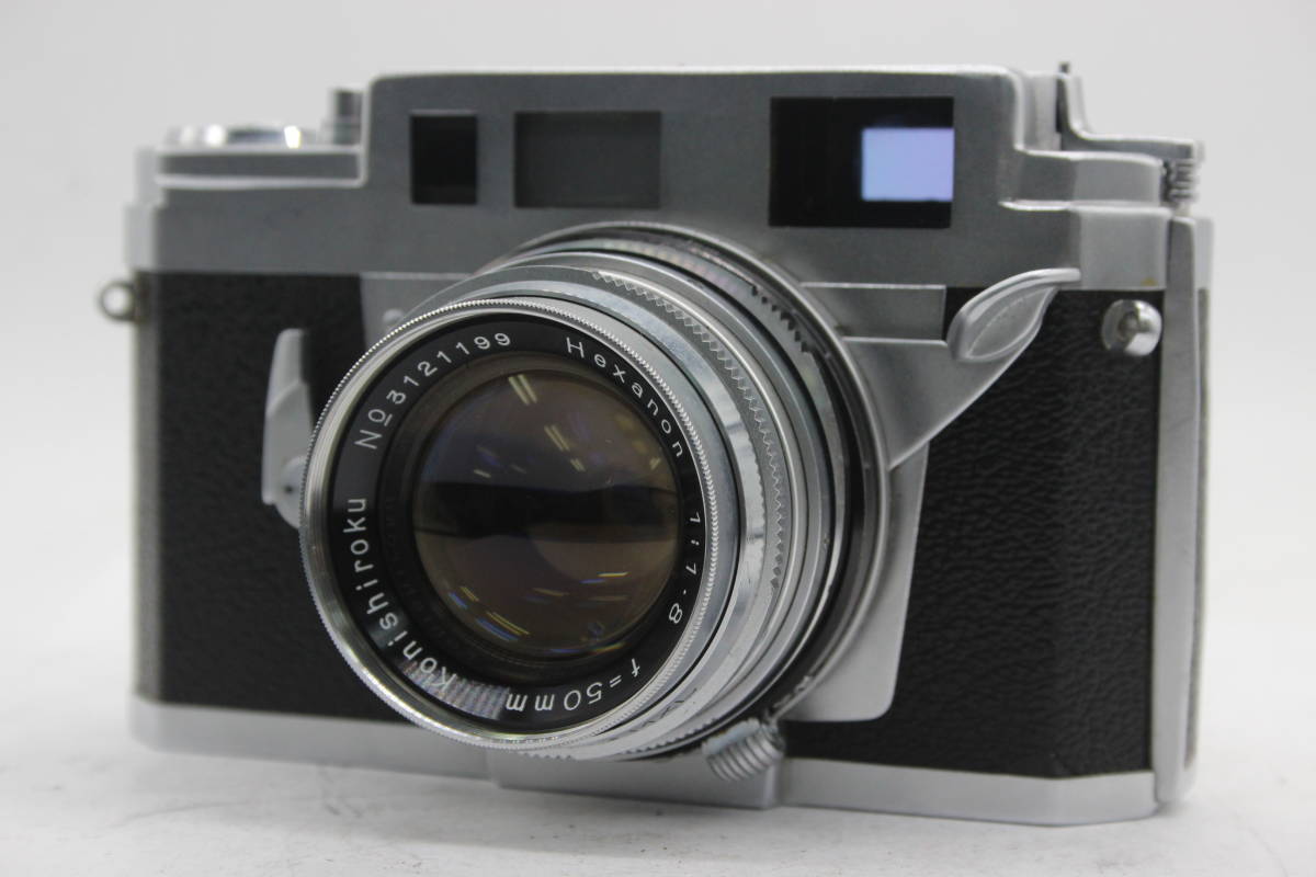 コニカ Hexanon III Konica 48mm KONICA F2 ダブルストローク 返品保証
