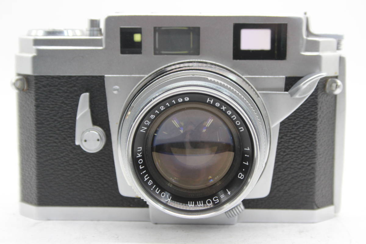 Konica III Hexanon 48mm F2 元箱付 動作品 コニカ Hexanon III Konica 48mm KONICA F2 ダブルストローク 返品保証