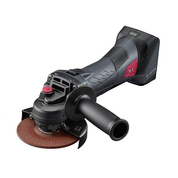 ①新品 京セラ DG11XR 18V-100mm充電式ディスクグラインダ－ ブラシレスモータ－搭載 本体のみ バッテリ・充電器別売 リョービ BG-11XR