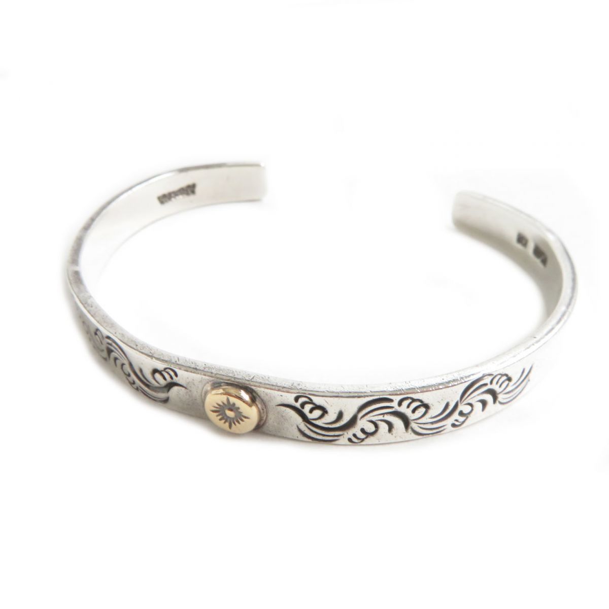 FREEDOM ARIZONA アリゾナフリーダム K18 太陽神 バングル シルバー 