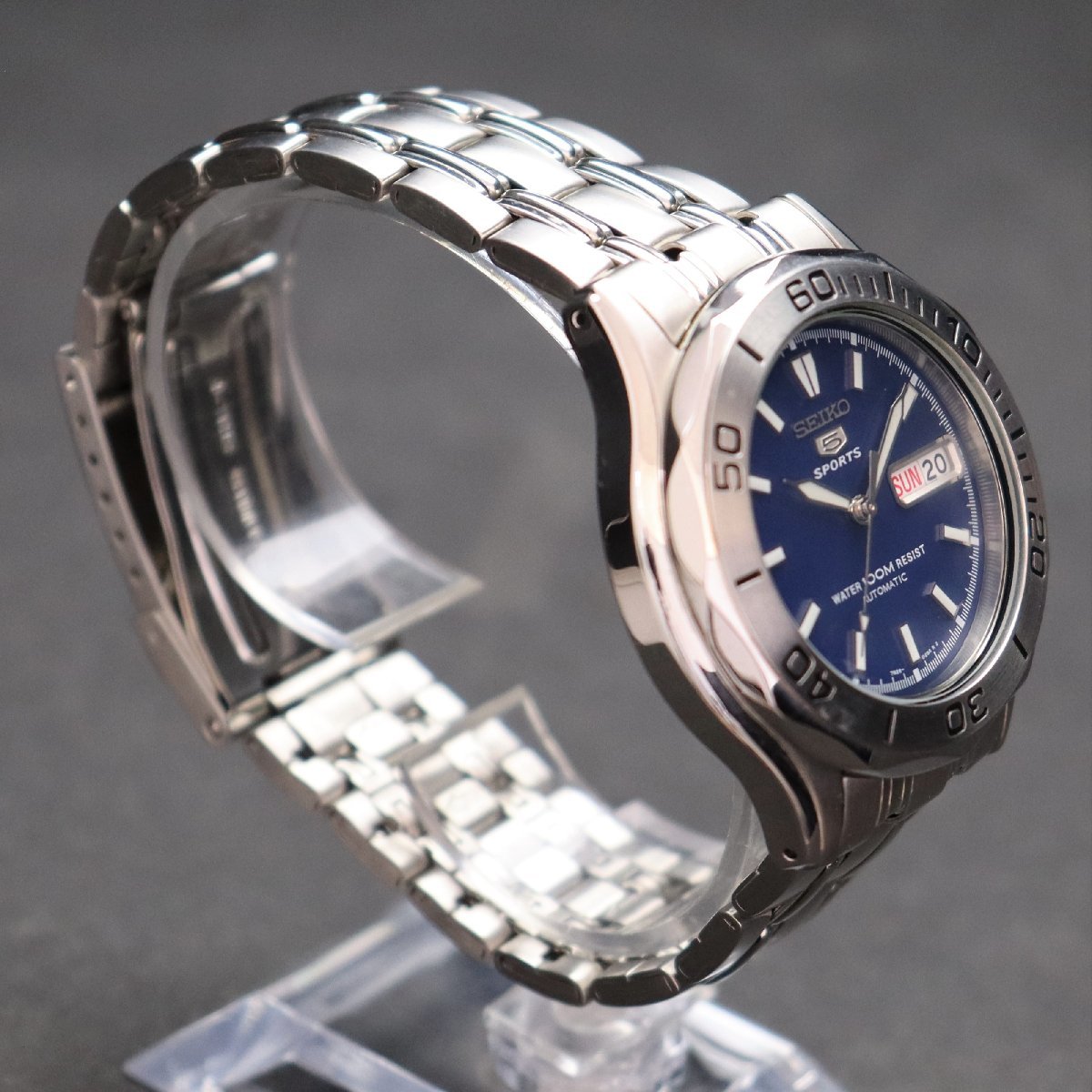 新品！SEIKO 5 21石 セイコーファイブ 裏スケ 自動巻 腕時計 SEIKO