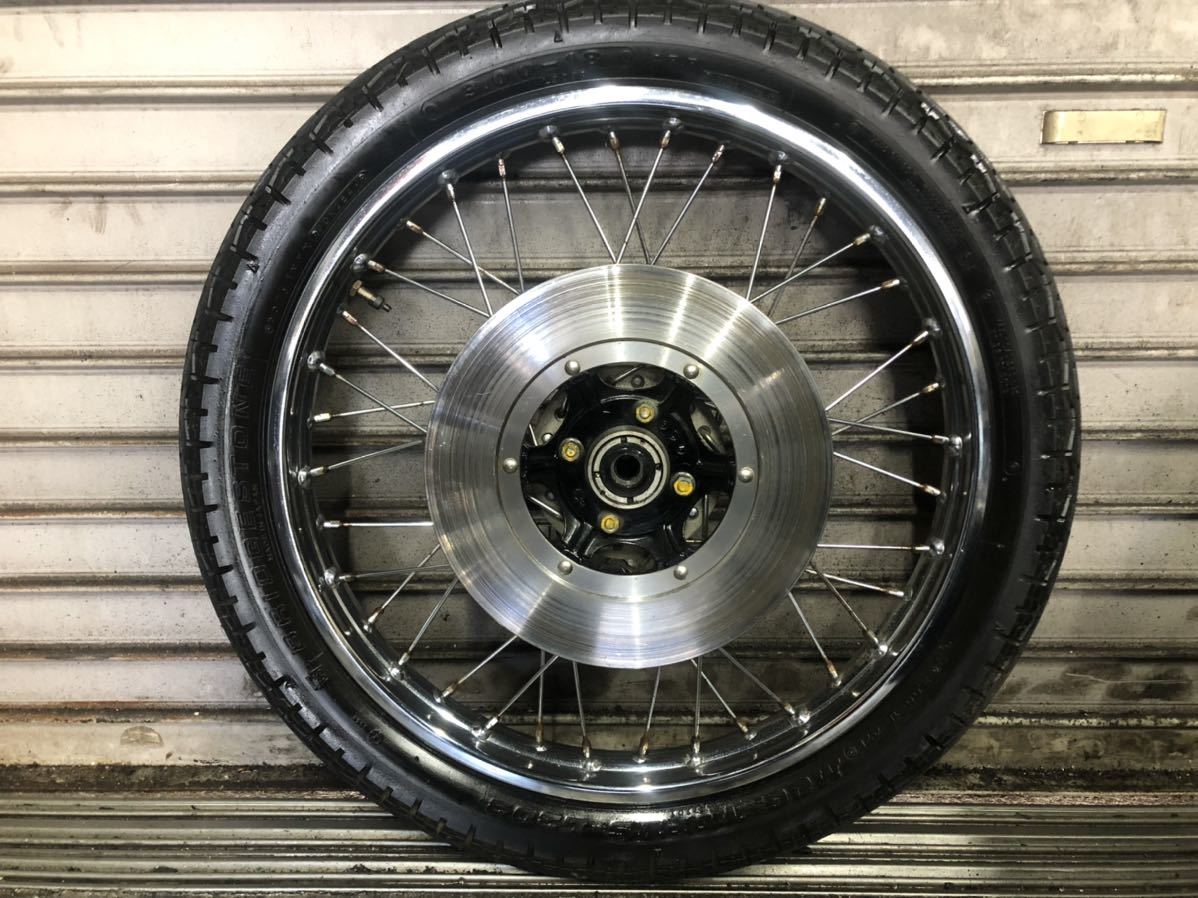 大得価，人気 実動 売切 CB250 G5 フロントホイール 検CB400F CB250T CB350T エクスポート セニア 外装 タンク エンジン ドリーム(フロント)｜売買されたオークション情報、yahooの商品情報をアーカイブ公開 - オー ホンダ用