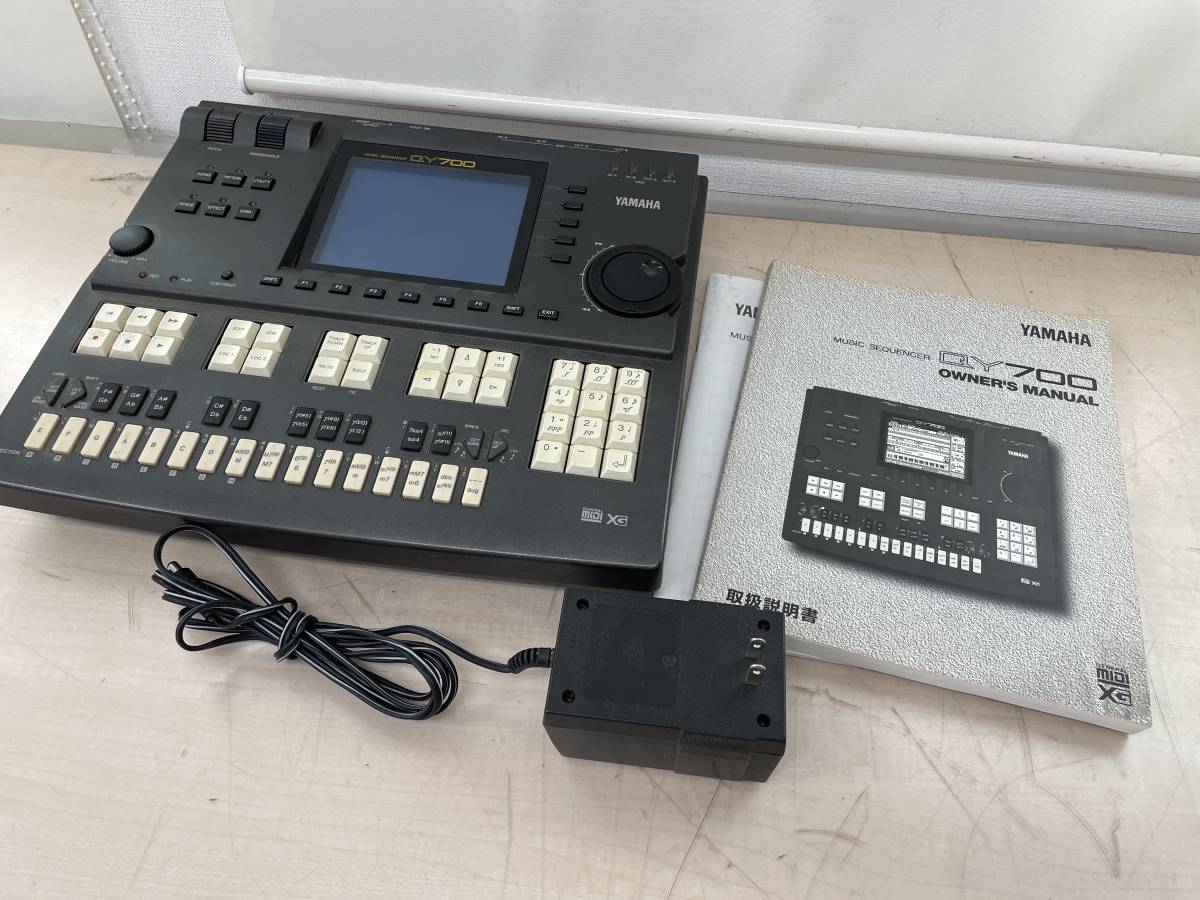 kana8435さま専用 美品 YAMAHA QY-700 シーケンサー 完動品 kana8435さま専用 美品 YAMAHA QY-700 シーケンサー 完動品