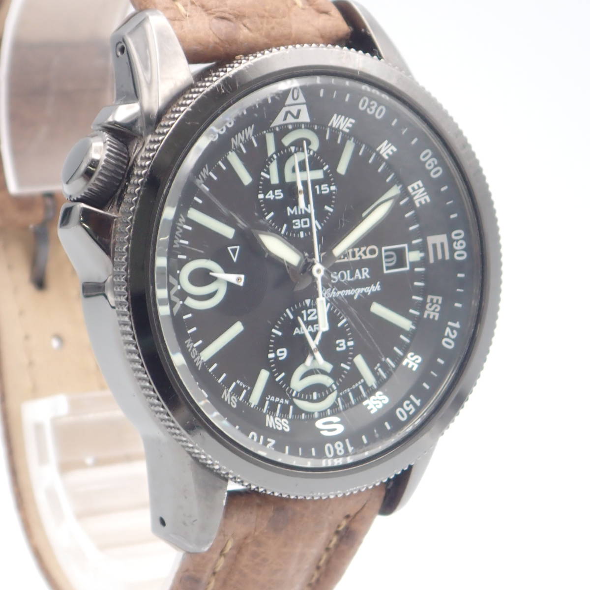 う04460/SEIKO セイコー/プロスペックス/ソーラー/メンズ腕時計/クロノ 
