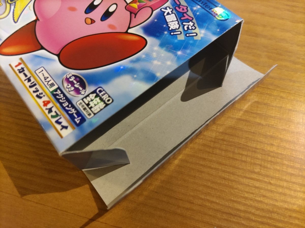 良品 星のカービィ 鏡の大迷宮 シール付き 箱説付き ゲームボーイ 