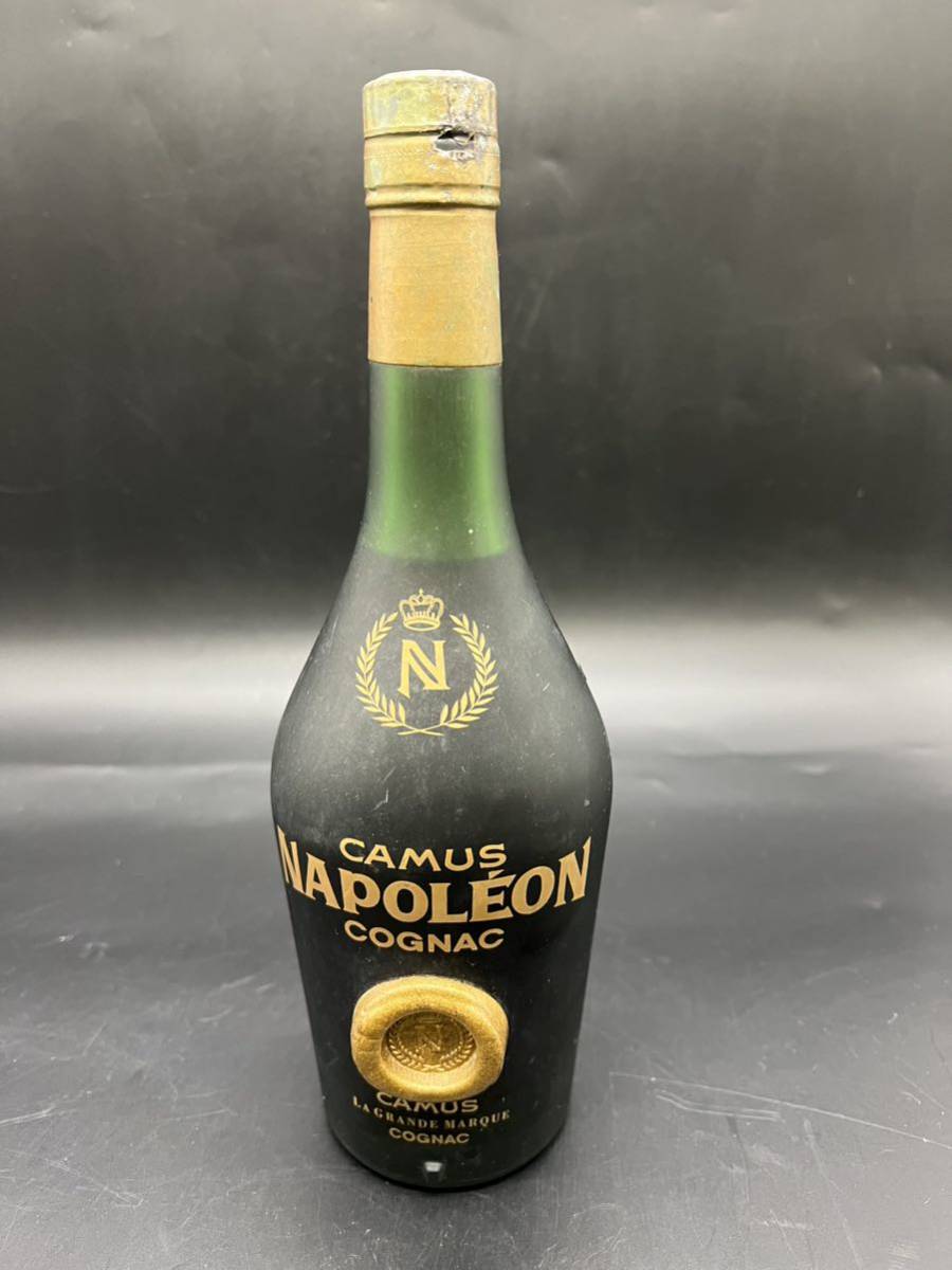 ②-0002-2 【未開栓】CAMUS カミュ NAPOLEON ナポレオン LA GRANDE MARQUE ラ グランマルキ COGNAC コニャック ブランデー 古酒