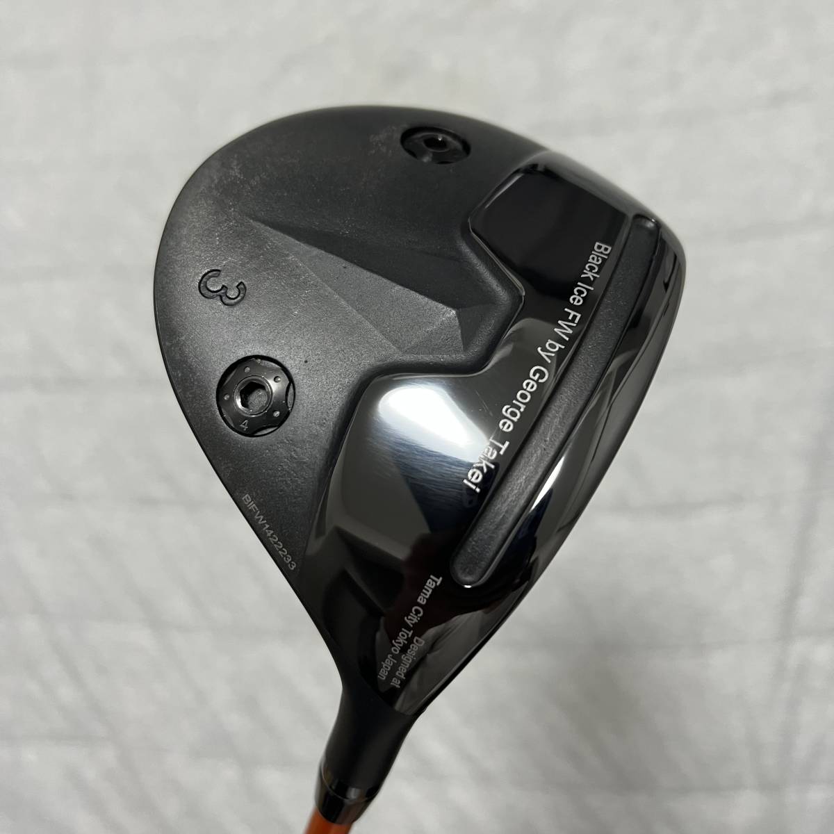 gtd black ice fw ブラックアイス フェアウェイウッド 3w ツアーad di 6s tourAD ガラスコーティング済