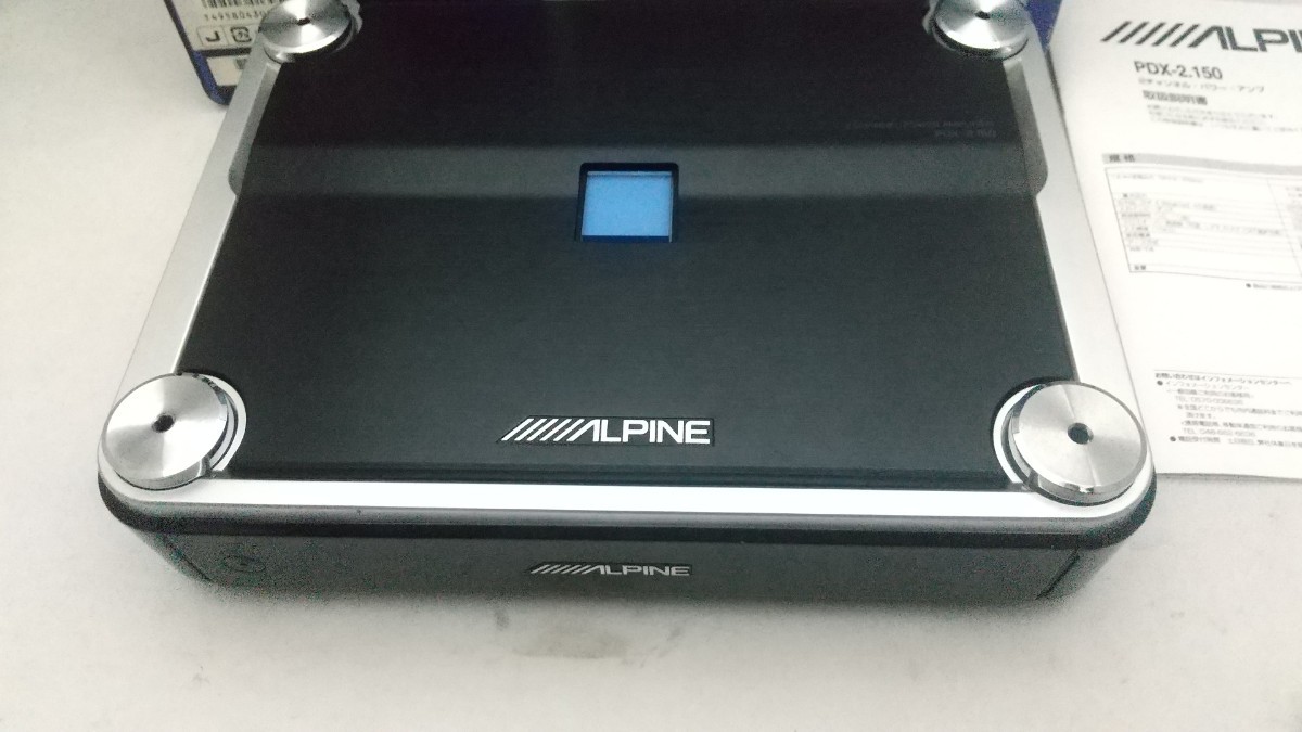 アルパイン ALPINE PDX-2.150 2ch パワーアンプ PDX-2.150 アルパイン 