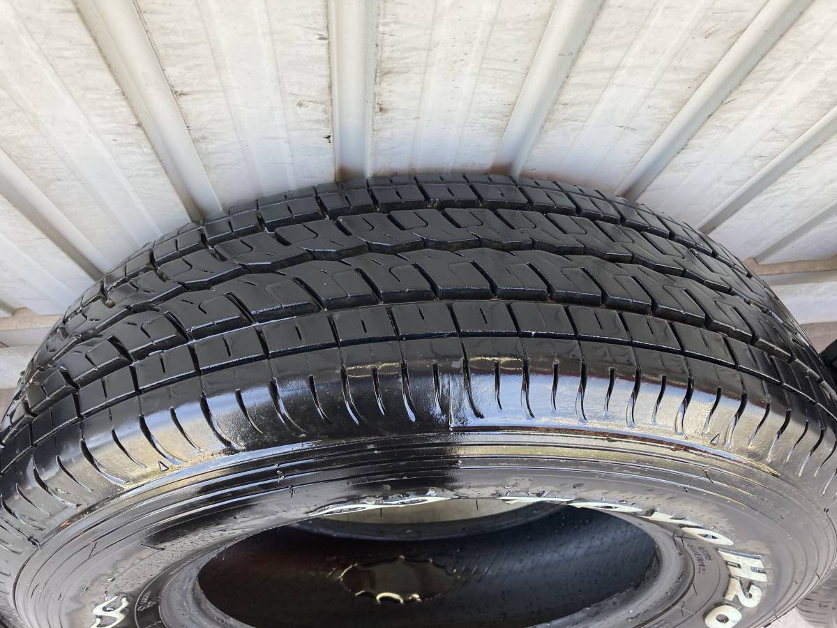 TOYO 195/80R15 H20 9分山　4本セット　ホワイトレター