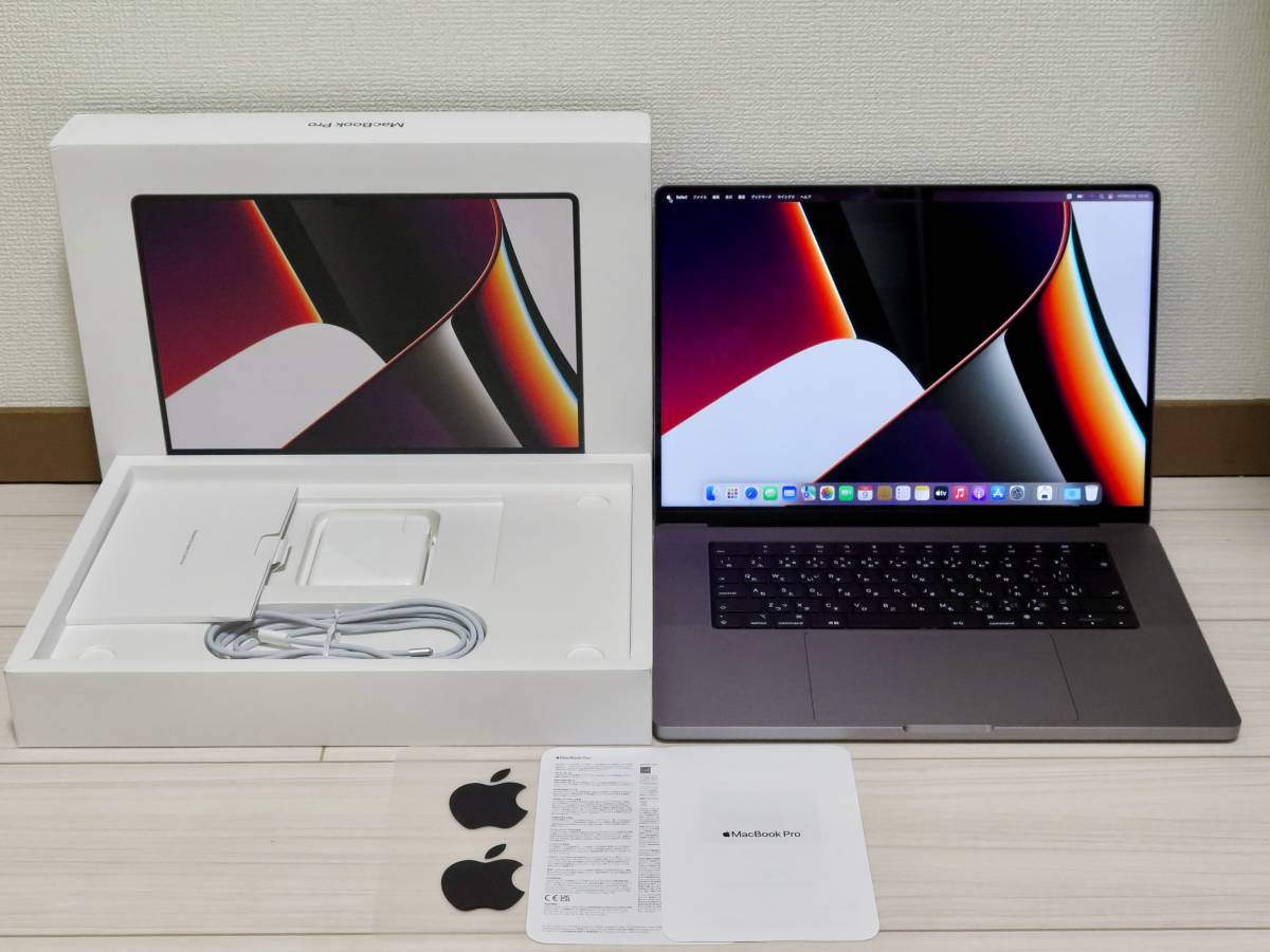 M1MAX MacBook Pro 16インチ M1Max（CPU10C，GPU32C) メモリ32GB