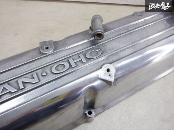 デカ文字希少 日産純正 L型エンジン用 ベッドカバーカムカバー Yahoo