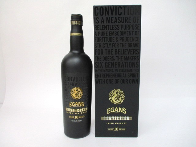 イーガンズ コンビクション 10年 アイリッシュウイスキー 【公式