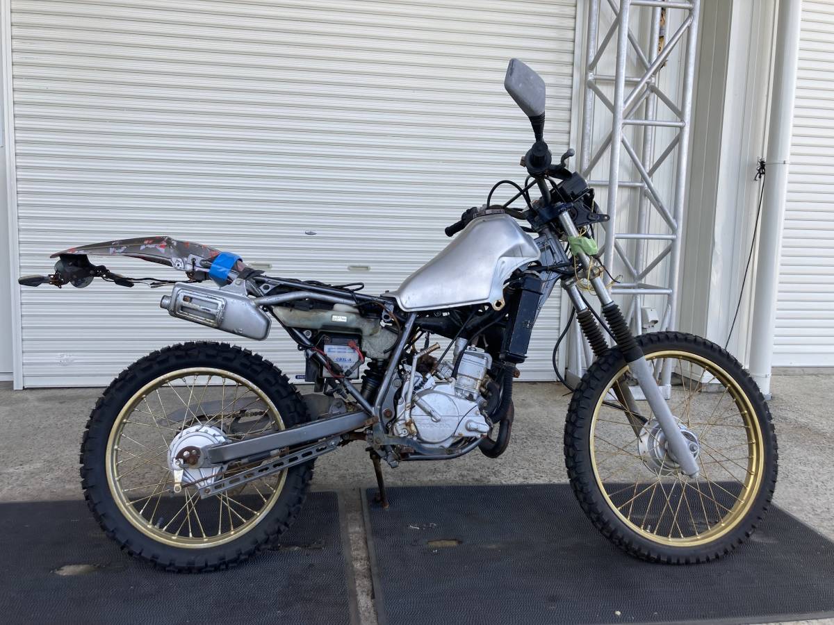MTX50R実働 カスタム レストアベースに JE5-0227-4-0071.ホンダ MTX50R AD06型 希少な後期型1986年式 2